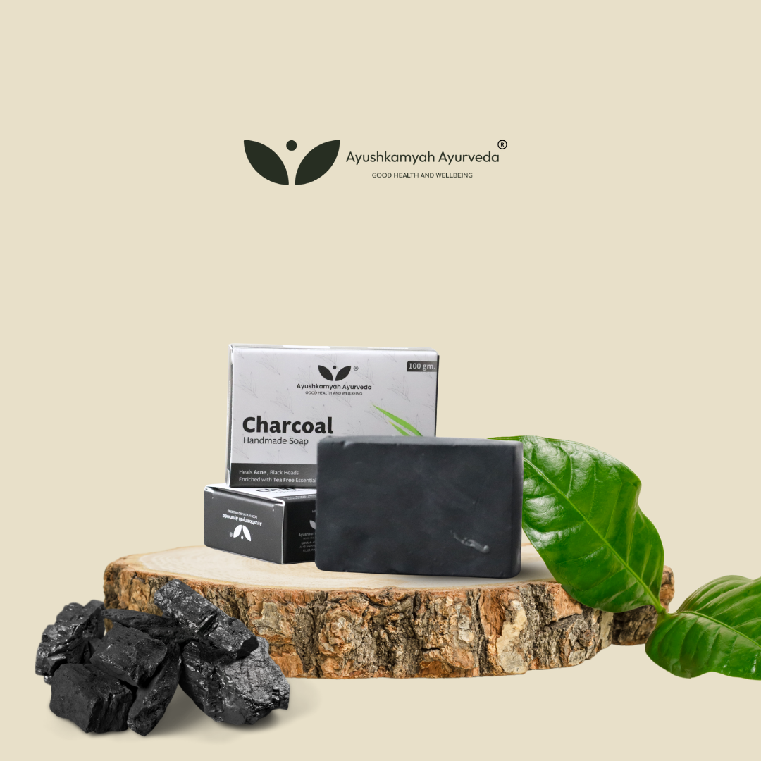 Charcoal Handmade Soap – Deep Cleansing with Tea Tree Essential Oil | 100gm
