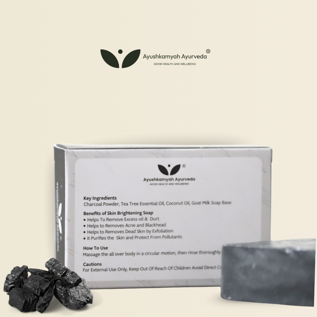 Charcoal Handmade Soap – Deep Cleansing with Tea Tree Essential Oil | 100gm