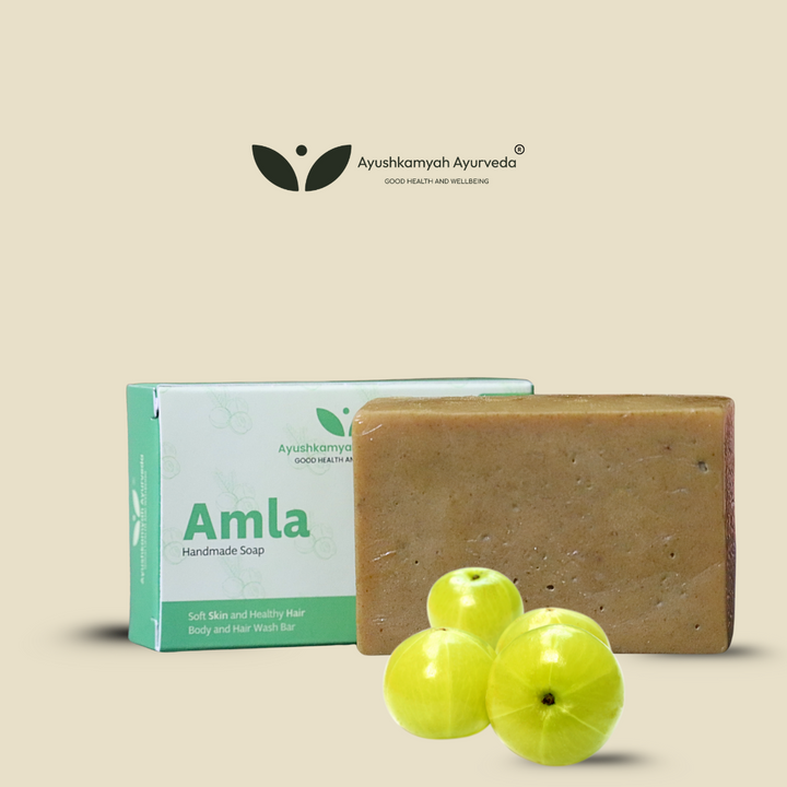 Amla Handmade Soap – 100gm | Ayushkamyah Ayurveda