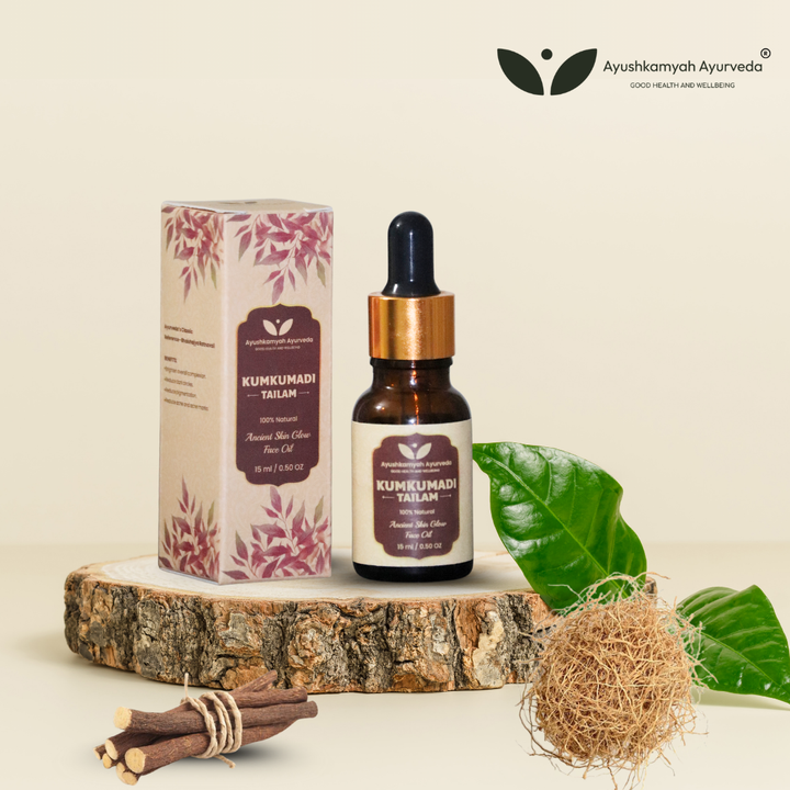 Kumkumadi Tailam – Ancient Ayurvedic Face Oil (15 ml)